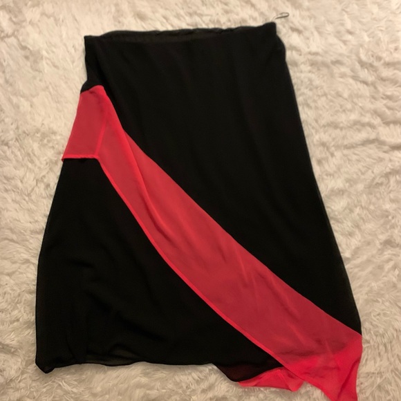 Dkny Dresses & Skirts - DKNYColor Block Asymmetrical Skirt